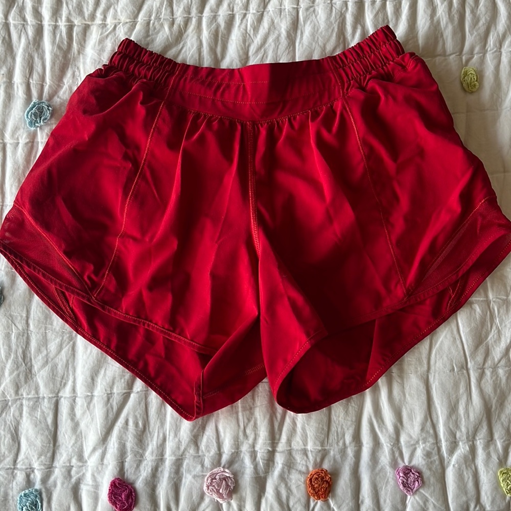 Dark Red Lululemon Hotty Hots